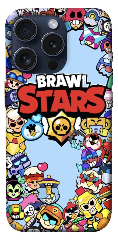 Чохол на Apple iPhone 15 Pro (6.1") Brawl Stars ver.2 фото 1 з 1