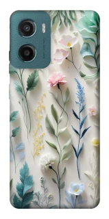 Чехол на Motorola Moto G06 Floral design ver.3 фото 1 из 1