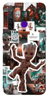 Чехол на Realme 5 Pro Mini Groot v2 фото 1 из 1