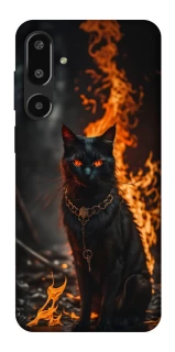 Чохол на Samsung Galaxy F16 Вогняний кіт фото 1 з 1