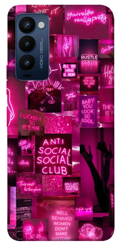 Чехол на TECNO Camon 18 Hot collage ver.7 фото 1 из 1