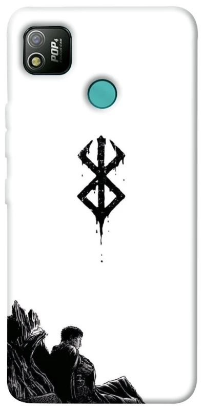 Чохол на TECNO POP 4 berserk white фото 1 з 1