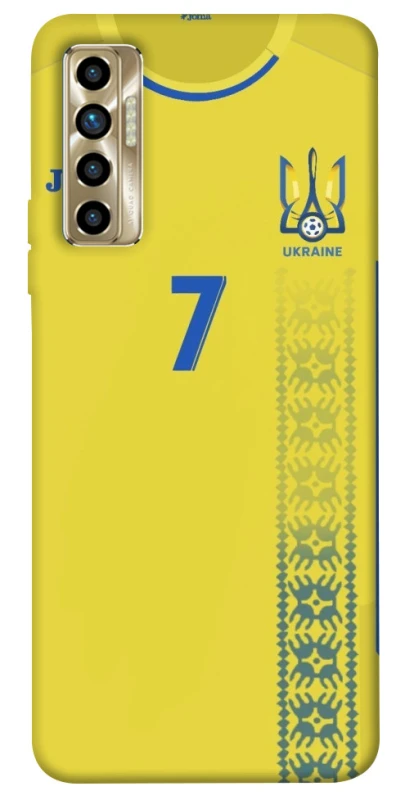 Чохол на TECNO Camon 17P UA-Football ver.3 фото 1 з 1