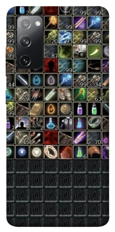 Чохол на Samsung Galaxy S20 FE Inventory menu ver.2 фото 1 з 1
