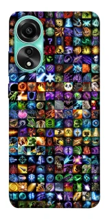 Чехол на Oppo A78 4G Abilities menu ver.1 фото 1 из 1