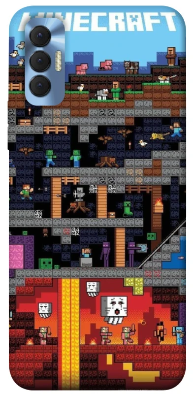 Чохол на TECNO Spark 8P Minecraft фото 1 з 1
