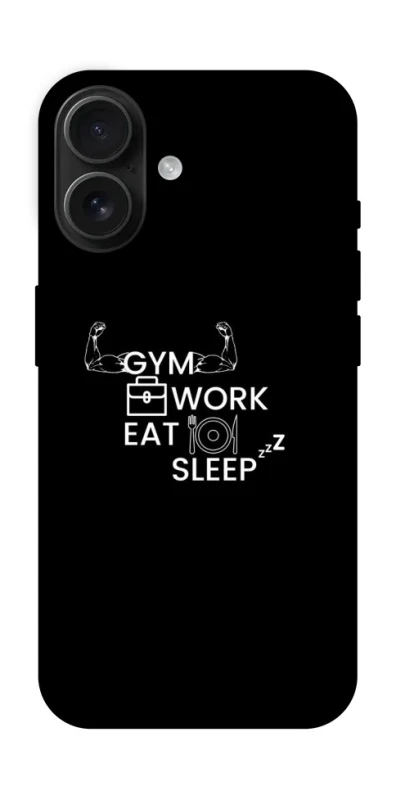 Чехол на Apple iPhone 16 Gym v2 фото 1 из 1