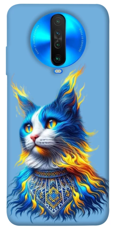 Чохол на Xiaomi Poco X2 Кіт патріот фото 1 з 1