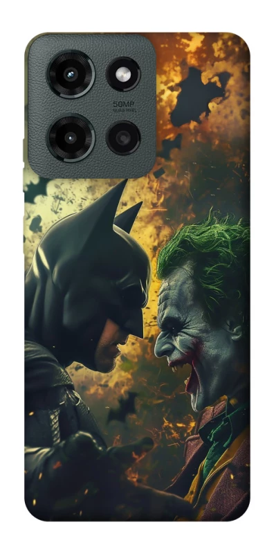 Чехол на Motorola Moto G Power (2025) Batman and the Joker фото 1 из 1