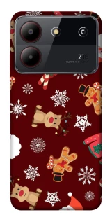 Чохол на ZTE Blade A54 4G Новорічний v6 фото 1 з 1