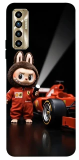 Чохол на TECNO Camon 17P F-1 Labubu фото 1 з 1