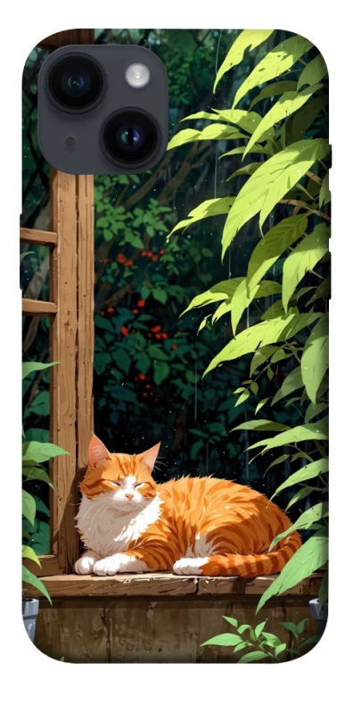 Чохол на Apple iPhone 14 (6.1") red cat фото 1 з 1