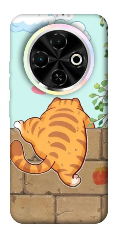 Чехол на TECNO Spark 30C Cat the meow фото 1 из 1