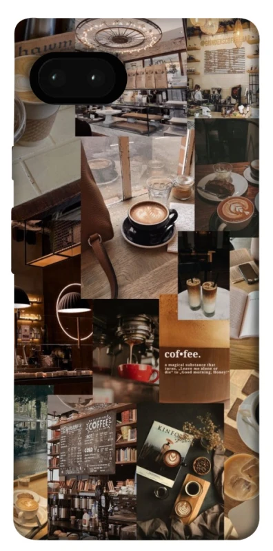 Чехол на Google Pixel 7a Coffee collage ver.2 фото 1 из 1