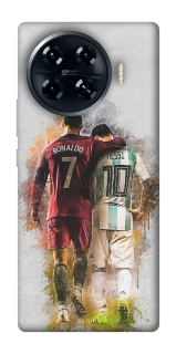 Чохол на TECNO Spark 20 Pro+ Ronaldo та Messi фото 1 з 1