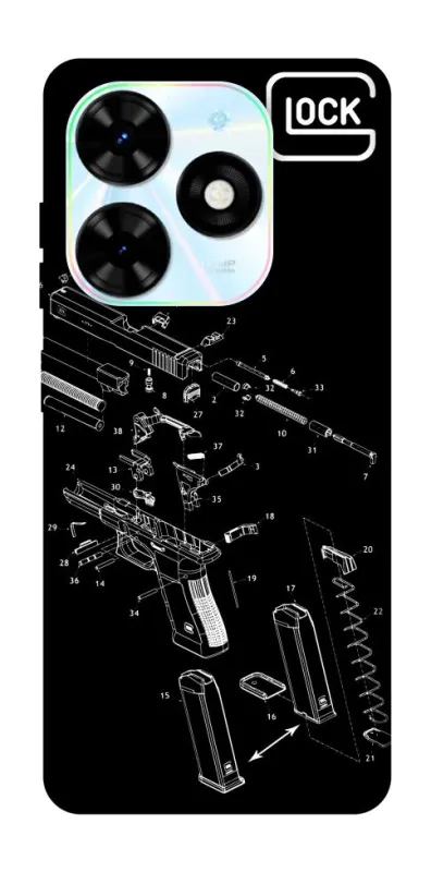 Чохол на TECNO Spark Go 2024 LOCK фото 1 з 1