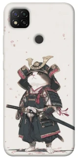 Чохол на Xiaomi Redmi 9C Samurai Cat Warrior фото 1 з 1