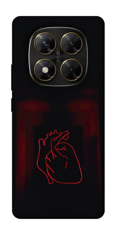 Чехол на Xiaomi Poco X7 Красное сердце фото 1 из 1