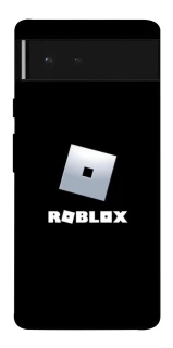 Чехол на Google Pixel 6 Roblox logo black фото 1 из 1