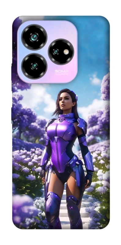 Чохол на ZTE Nubia V60 Desing Cyber space girl ver.4 фото 1 з 1