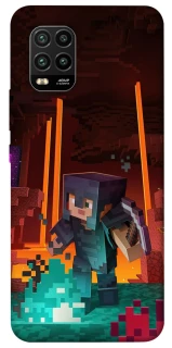 Чехол на Xiaomi Mi 10 Lite Minecraft game adventure фото 1 из 1