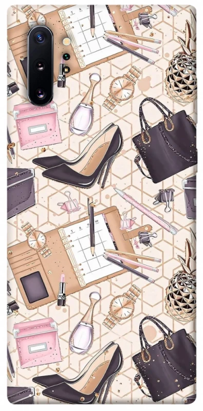 Чехол на Samsung Galaxy Note 10 Plus Fashion collage ver.9 фото 1 из 1