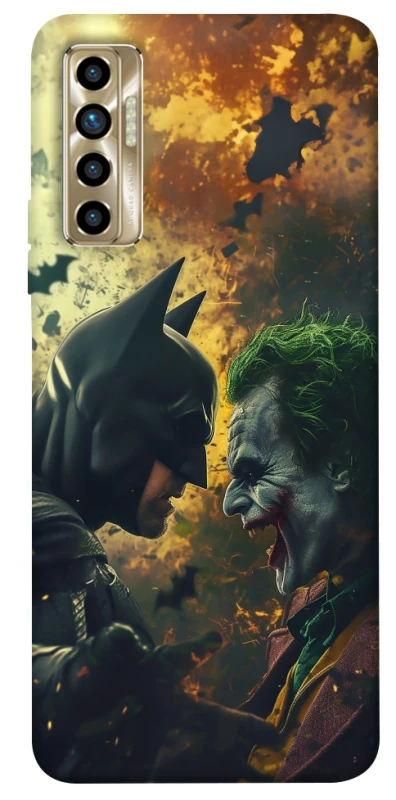 Чохол на TECNO Camon 17P Batman and the Joker фото 1 з 1