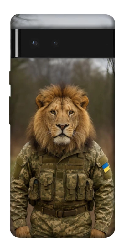 Чохол на Google Pixel 6 Лев захисник фото 1 з 1