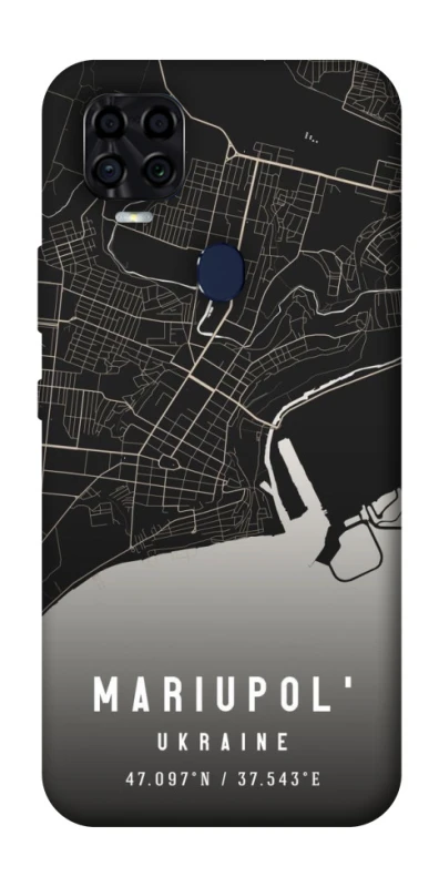 Чехол на ZTE Blade v2020 Mariupol map фото 1 из 1