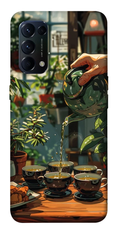 Чехол на Oppo Reno 5 4G Tea time фото 1 из 1