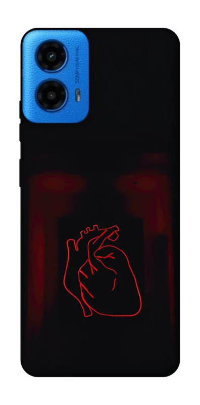 Чохол на Motorola Moto G45 Червоне серце фото 1 з 1