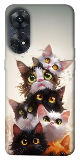 Чехол на Oppo Reno 8T 4G Сat eyes фото 1 из 1