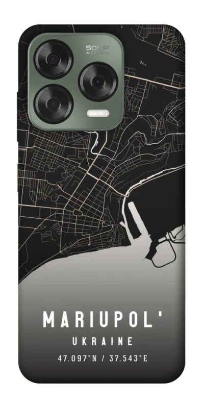 Чехол на ZTE Nubia V70 Design Mariupol map фото 1 из 1