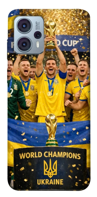 Чехол на Motorola Moto G23 UA-Football ver.5 фото 1 из 1