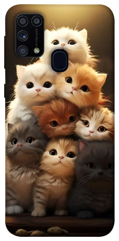 Чохол на Samsung Galaxy M31 Чохол Kittie Love v2 фото 1 з 1