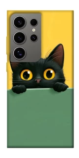 Чохол на Samsung Galaxy S24 Ultra Black cat v2 фото 1 з 1