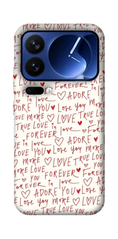 Чохол на Xiaomi Poco F7 Ultra Love aesthetic ver.4 фото 1 з 1