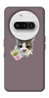 Чохол на Nothing Phone (3a) cat matcha фото 1 з 1