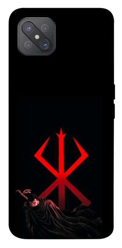 Чохол на Oppo A92s Berserk Red Logo фото 1 з 1