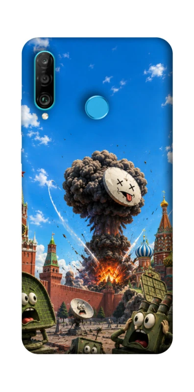 Чохол на Huawei P30 lite Moscow never sleeps ver.7 фото 1 з 1
