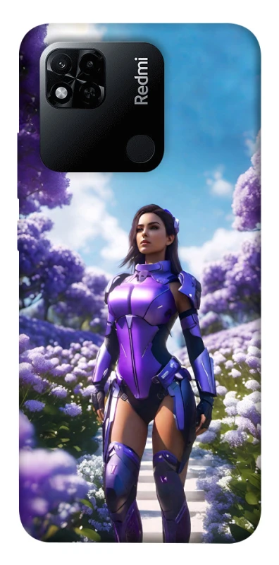 Чохол на Xiaomi Redmi 10A Cyber space girl ver.4 фото 1 з 1