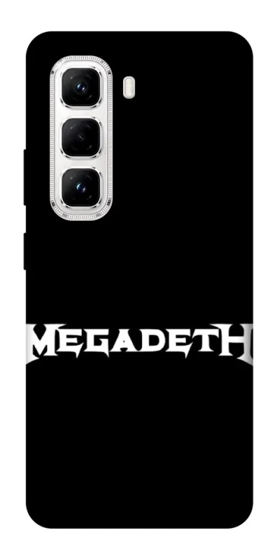 Чехол на Infinix Hot 50 Pro Megadeth logo фото 1 Чехол на Infinix Hot 50 Pro Megadeth logo фото 1 из 1