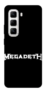 Чохол на Infinix Hot 50 Pro Megadeth logo фото 1 Чохол на Infinix Hot 50 Pro Megadeth logo фото 1 з 1