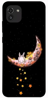 Чохол на Samsung Galaxy A03 Moon rabbit фото 1 з 1