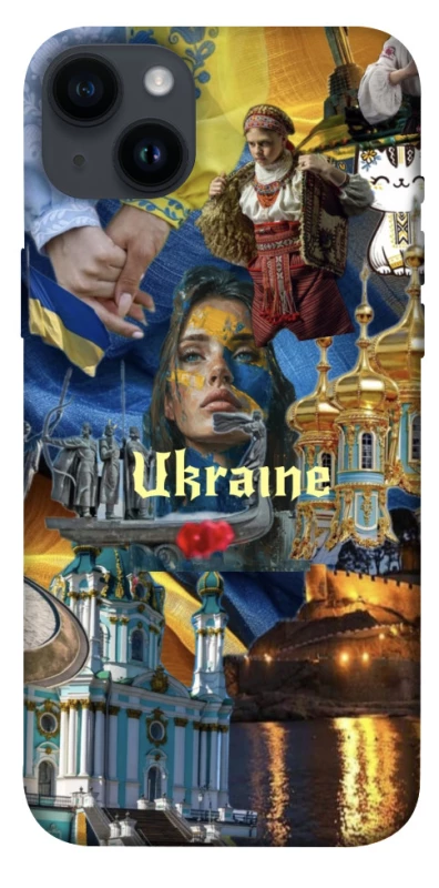 Чохол на Apple iPhone 14 Plus (6.7") Ukraine style ver.3 фото 1 з 1