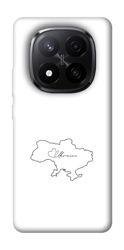 Чехол на Xiaomi Redmi Note 14 Pro+ 5G Ukraine map фото 1 из 1