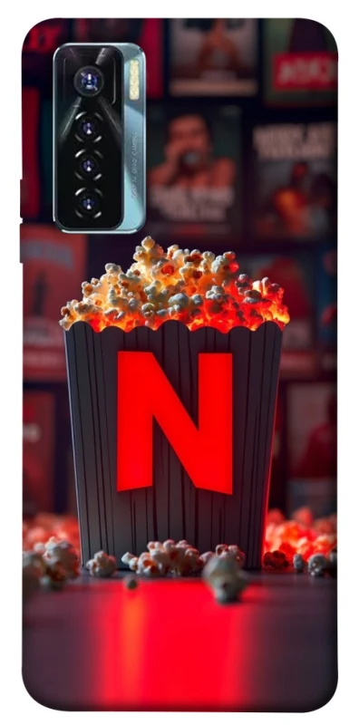 Чохол на TECNO Camon 17 Pro Netflix and popcorn фото 1 з 1