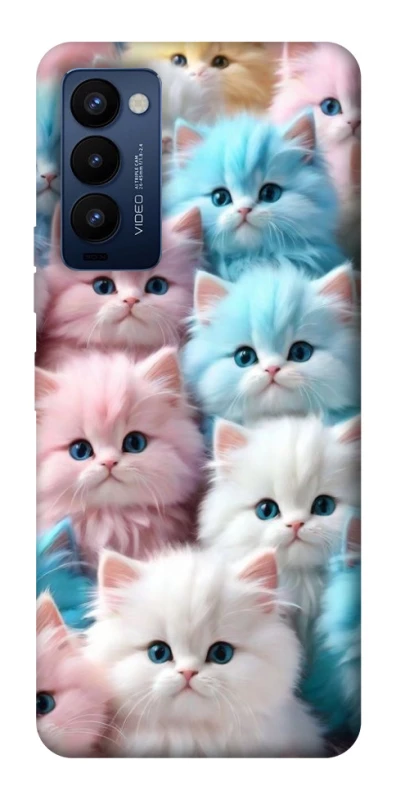 Чехол на TECNO Camon 18 Pro Kittie Love фото 1 из 1