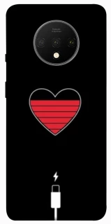 Чехол на OnePlus 7T Charge your heart фото 1 из 1