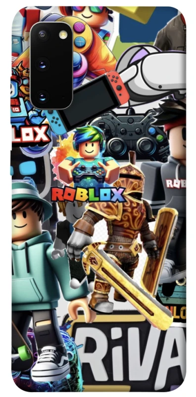Чехол на Samsung Galaxy S20 Roblox collage ver.1 фото 1 из 1